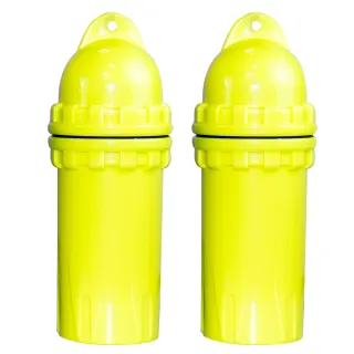 【AQUATEC】DB-200 潛水防水盒-桶狀 黃色  潛水乾燥盒 2入組(防水盒)