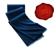 【5TH AVE】第五大道 400支紗  羊絨 圍巾 / 披肩(海軍藍)
