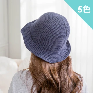 【Wonderland】韓國東大門羊毛保暖針織毛線帽(5色)