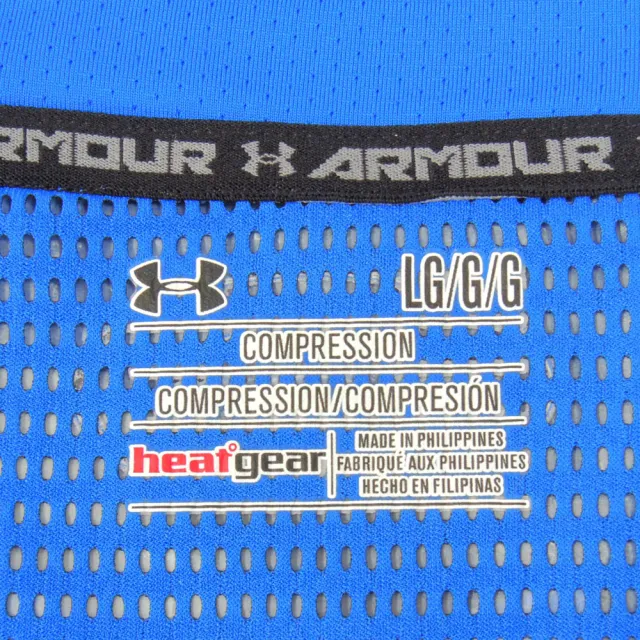 【UNDER ARMOUR】男 HG SuperVent 短袖上衣 COM-亮藍/北極綠(1277176-787)