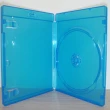 【臺灣製造】單片裝11mm精緻燙銀LOGO藍光盒/CD盒/DVD盒/光碟盒/BD盒/有膜(20個)