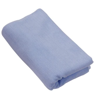 【OMAX】台製超細纖維大浴巾-藍色-1入