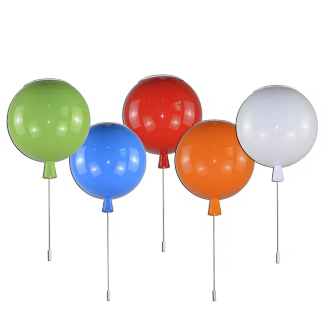 【華燈市】派對氣球吸頂燈-五色可選(燈飾燈具/客廳燈/餐廳燈/房間燈/嬰兒房)
