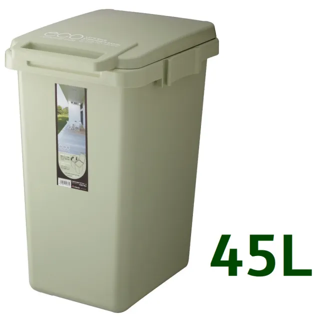 【日本 RISU】森林系連結式環保垃圾桶 45L