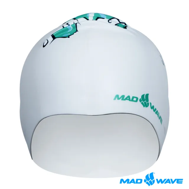 【MADWAVE】泳帽 矽膠 SKULL(優質矽膠 舒適防水 男女適用)