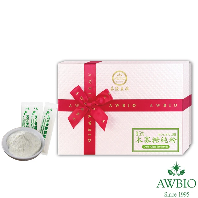 美陸生技AWBIO 95%木寡糖純粉 益生菌(經濟包 15包/盒)