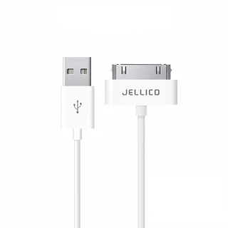 【JELLICO】USB to Apple 30pin  1M 耐用系列充電傳輸線(JEC-NY10-WTA1)