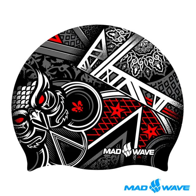 【MADWAVE】泳帽 矽膠 GOTHIC(優質矽膠 舒適防水 男女適用)