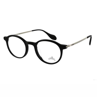 【Vivienne Westwood】英國Anglomania英倫簡約圓框光學眼鏡(黑 AN341M01)