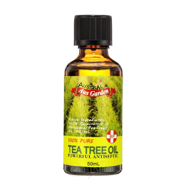 【Ausgarden 澳維花園】茶樹精油50ml(全面深層抗菌淨化 舒緩不適)