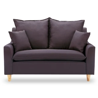 【時尚屋】奧蘿拉雙人座咖啡色沙發 MT7-321-3(免組裝 免運費 沙發)