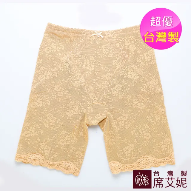 【SHIANEY 席艾妮】台灣製 收腹高腰平口束褲 長筒設計
