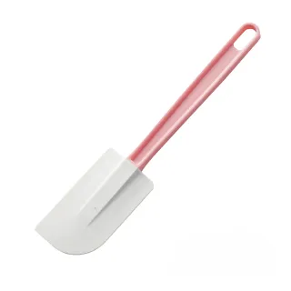 【UNOPAN 屋諾】橡膠刮刀-小 粉紅色UN35121(抹刀/蛋糕刮刀/攪拌勺)