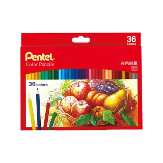 【PENTEL飛龍】CB8-36TW 彩色鉛筆(36色組)