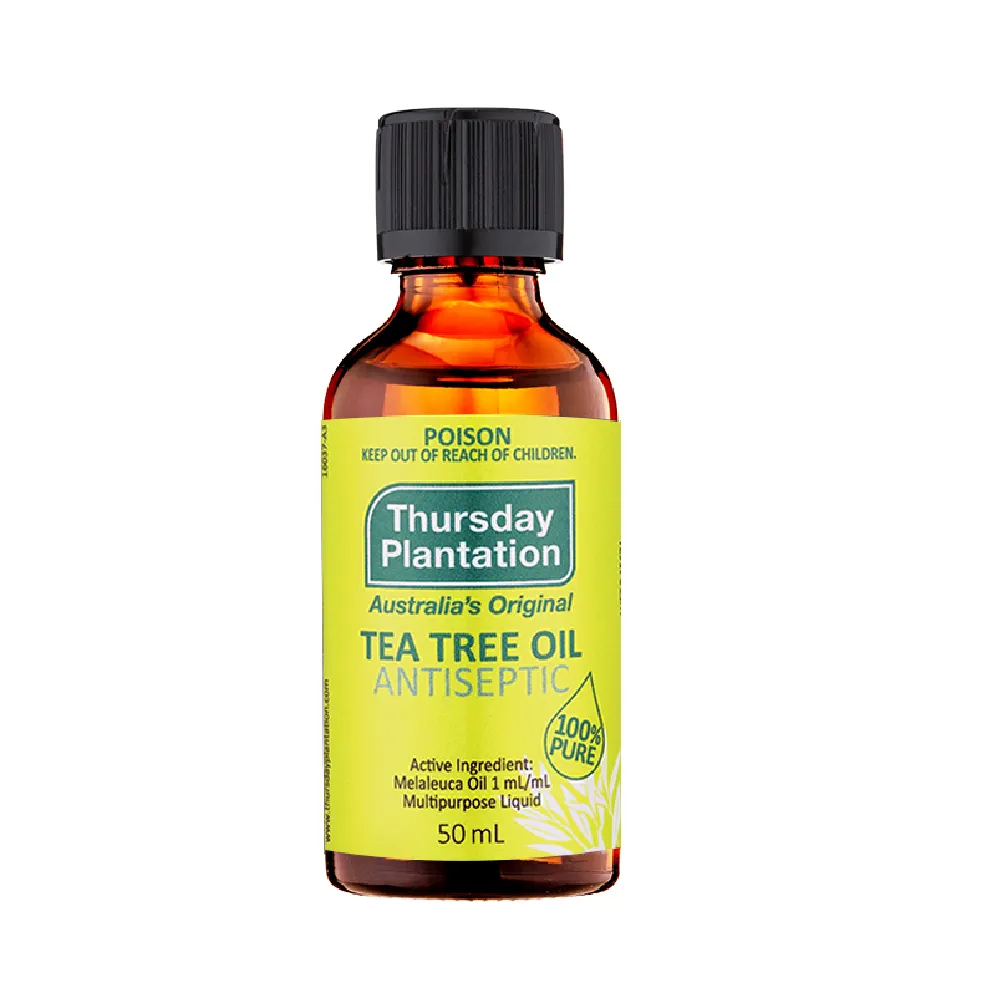 【Thursday Plantation 星期四農莊】澳洲茶樹精油50ml(感受澳洲100%認證精油天然力量)