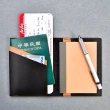 【俬品創意】護照夾_極簡黑