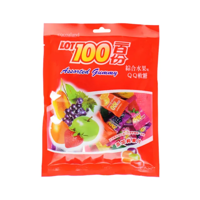即期品【一百份】綜合水果味QQ軟糖(300g)
