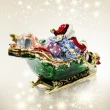 【三卡寶】聖誕長雪橇老公公(珠寶盒)