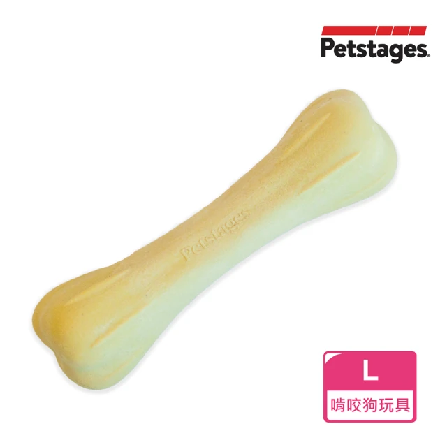 【Petstages】趣啃骨史迪克-L(雞肉風味 潔牙 耐咬 安全無毒 狗玩具)