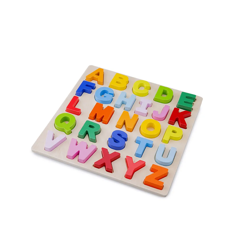 【荷蘭New Classic Toys】幼兒英文字母配對拼圖(10534)