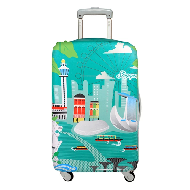 【LOQI】行李箱外套 / 新加坡 LLURSI(L號)