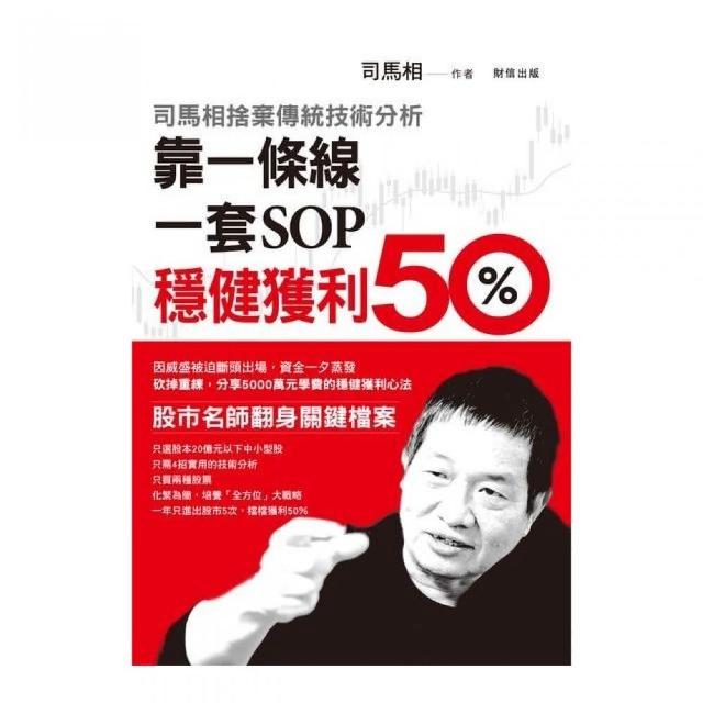 司馬相捨棄傳統技術分析：靠一條線一套SOP 穩健獲利50％ | 拾書所