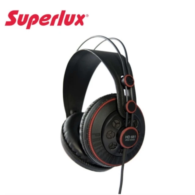 【Superlux】HD681 半開放耳罩式動圈式耳機(原廠公司貨 商品品質有保障)