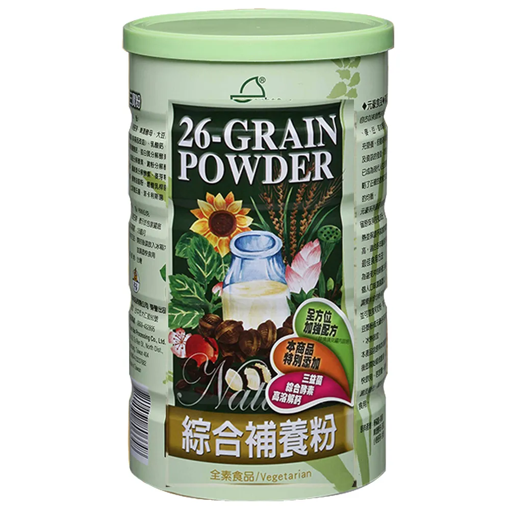 【元豪食品】綜合補養粉600gx1罐