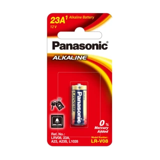 【Panasonic 國際牌】遙控器鹼鈕電池LRV08(23A)