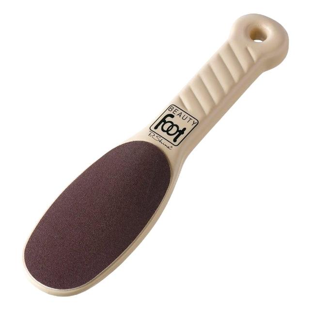 【P.SHINE BEAUTY FOOT】日本製雙面足部去角質硬皮磨砂棒 足搓棒 磨腳皮(日本進口)