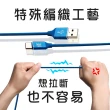 【AGPSPEED】USB-A to Lightning 1M 布編充電傳輸線