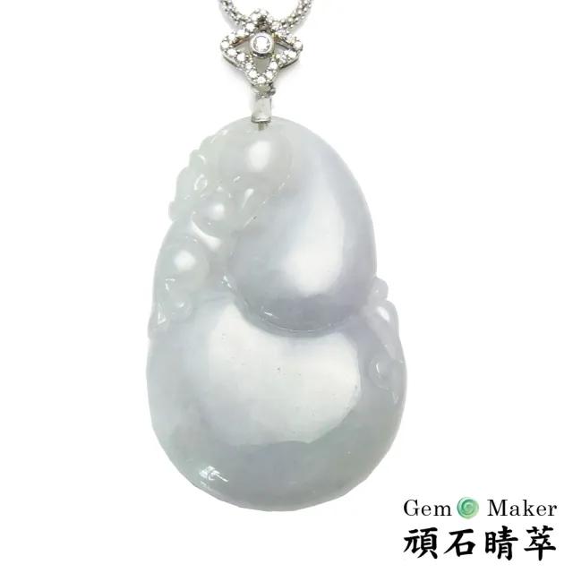 【GemMaker 頑石睛萃】福祿猴天然A貨翡翠 03(23.1g)