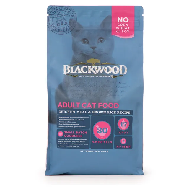 【BLACKWOOD 柏萊富】特調成貓亮毛配方-13.23磅(雞肉+糙米)