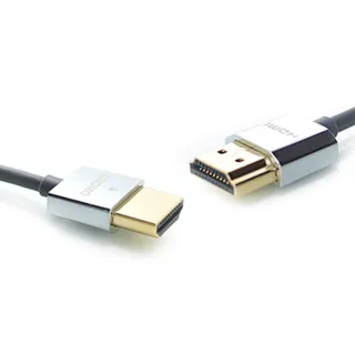 【LINDY 林帝】CROMO鉻系列 極細型 A公對A公 HDMI 2.0 連接線 1m 41671