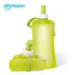 【韓國sillymann】100%簡約便攜捲式鉑金矽膠水瓶-550ml(3色)