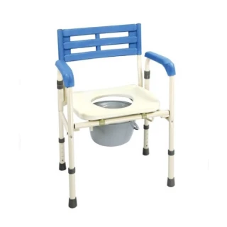 【YAHO 耀宏 海夫】YH121-4 左右收合便器椅 便盆椅 鐵製