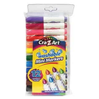 【美國Cra-Z-Art】12色可水洗彩色筆(彩色筆/兒童文具)