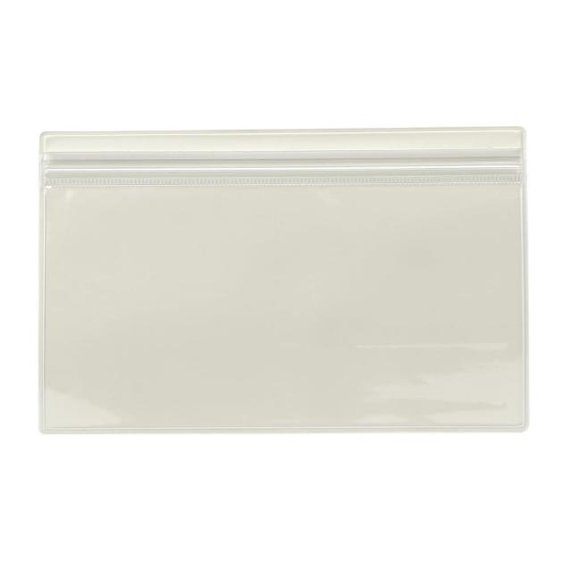 【MUJI 無印良品】單面透明小物袋 120x190mm
