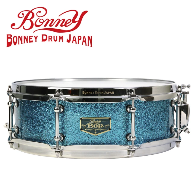 BONNEY Bop SN1450DWS 日本手工小鼓 水波亮粉藍(原廠公司貨 商品保固有保障)