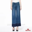 【BRAPPERS】女款 Boy Friend Jeans系列-中高腰寬直筒褲(藍)