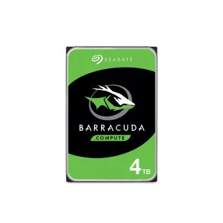 【SEAGATE 希捷】BarraCuda 4TB 3.5吋 5400轉 256MB桌上型內接硬碟(ST4000DM004)