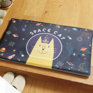 【iSFun】貓咪太空人＊療癒動物絨毛腳踏地墊40x60cm