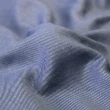 【ROBERTA 諾貝達】合身版 帥氣休閒 純棉仿牛仔長袖襯衫(藍色)