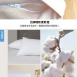 【西班牙Velfont】有機棉防水保潔枕頭套(50X70公分  白色)