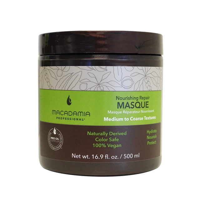 【Macadamia】Professional 瑪卡奇蹟油 潤澤髮膜(500ml)