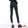 【BRAPPERS】女款 Boy Friend系列-女用彈性吊帶窄管褲(灰黑)