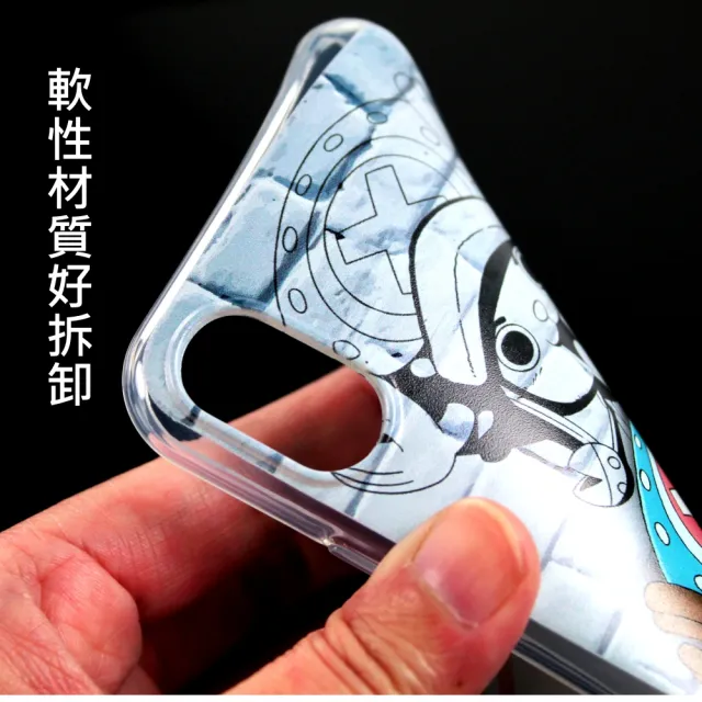 【ONE PIECE 航海王】iPhone 7 /8 Plus /5.5吋 城牆系列 彩繪保護軟套(喬巴)