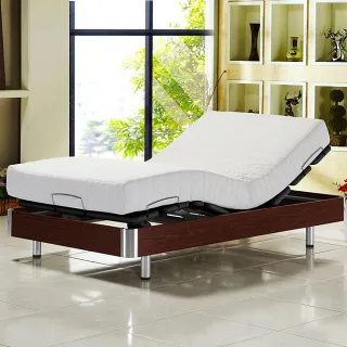 【睡芝寶】線控 五星級居家歐式電動床組單人-3.3尺寬(正面軟反面硬-免煩惱-)