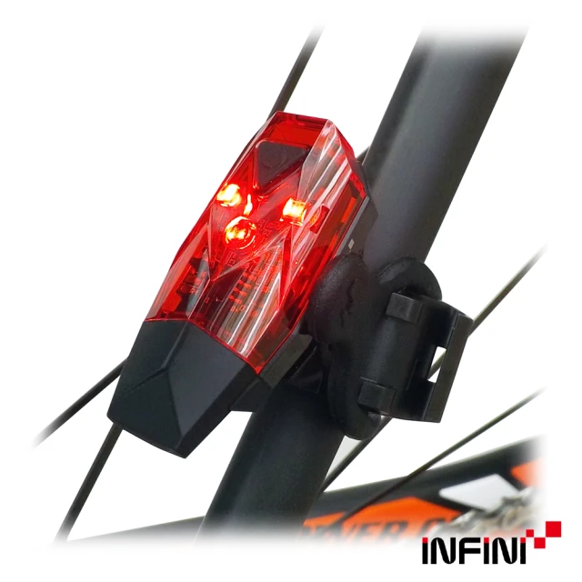 INFINI MINI LAVA I-261R 紅光USB充電式後燈