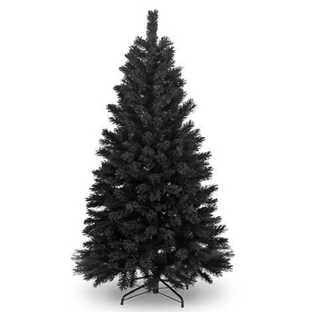 【摩達客】台製豪華型15尺/15呎 450cm 時尚豪華版黑色聖誕樹 裸樹(不含飾品/不含燈/本島免運費)